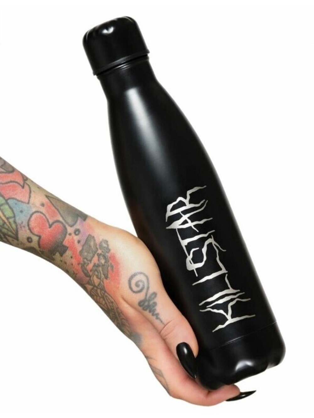 Killstar Savasana Thermos Water Bottle Black NEW In Box HTF